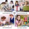 QUOKKA 48 Piece Puzzles for Kids Ages 3-5 – Wooden Sudoku Puzzles for Kids 4-8 Year Olds –Toys for Learning World Map and Solar System for Ages 3-5 Boards for Boys and Girls